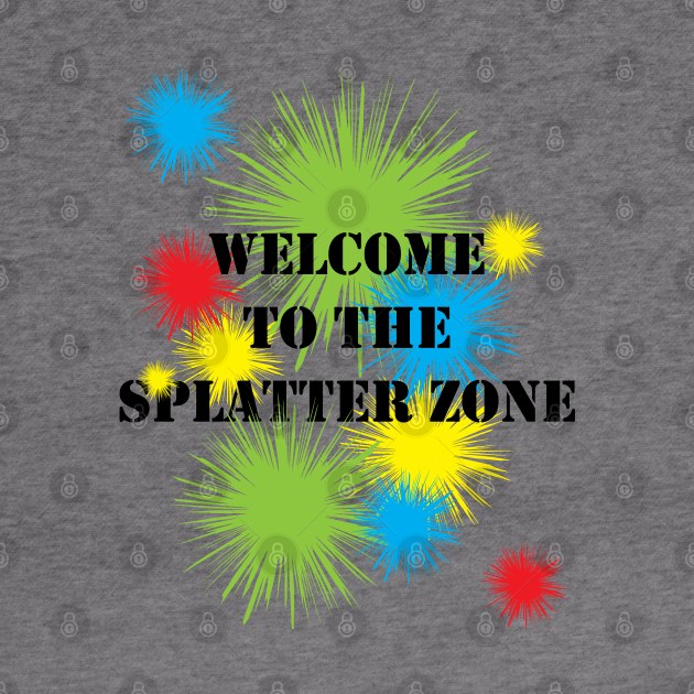 Welcome To The Splatter Zone: Paintball by Maries Papier Bleu